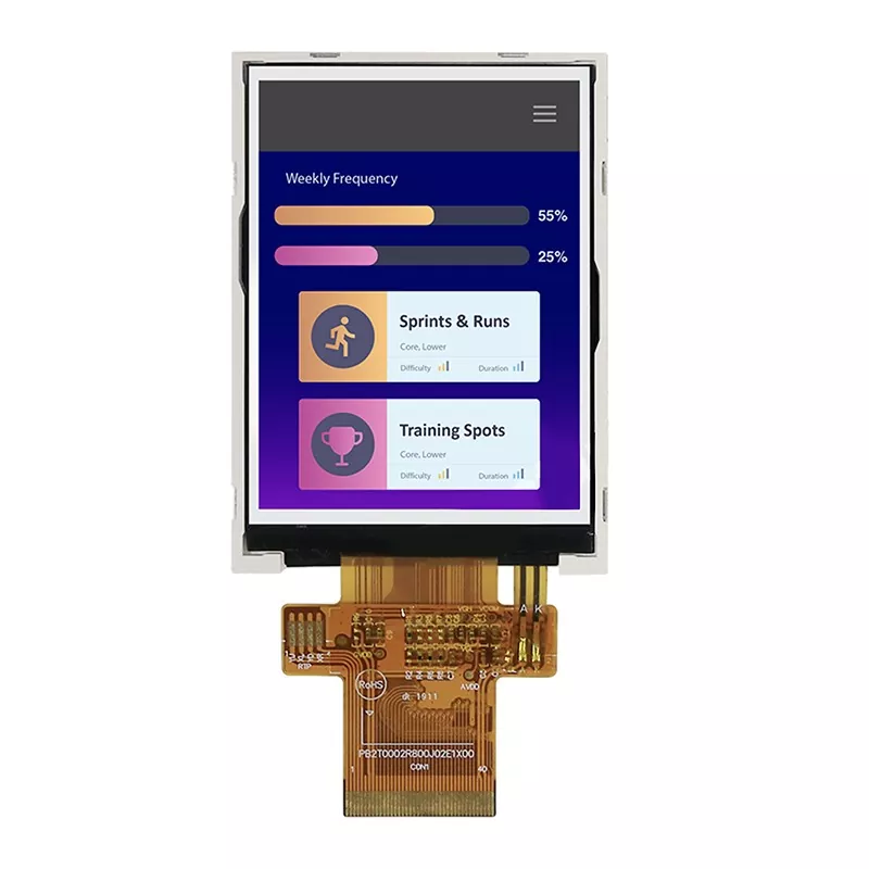 Module IPS TFT à toucher résistif de 2,8 pouces