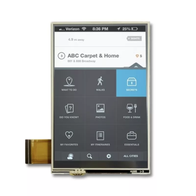 3,5 '' 320x480 Module TFT Touch TFT