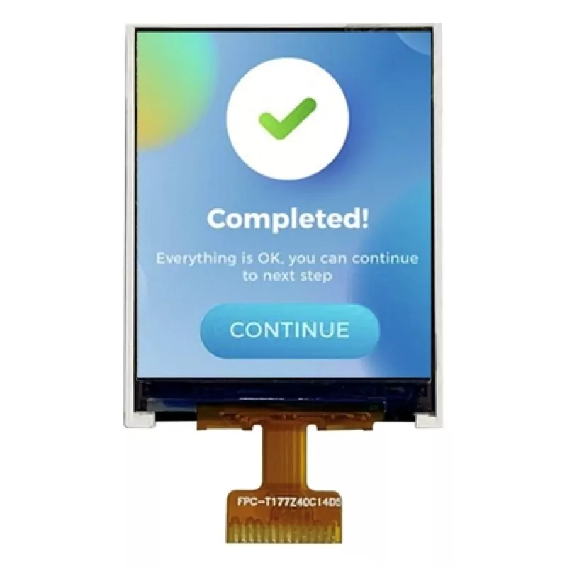 Portrait 1,77 pouce TFT LCD Affichage SPI 128X160 ST7735